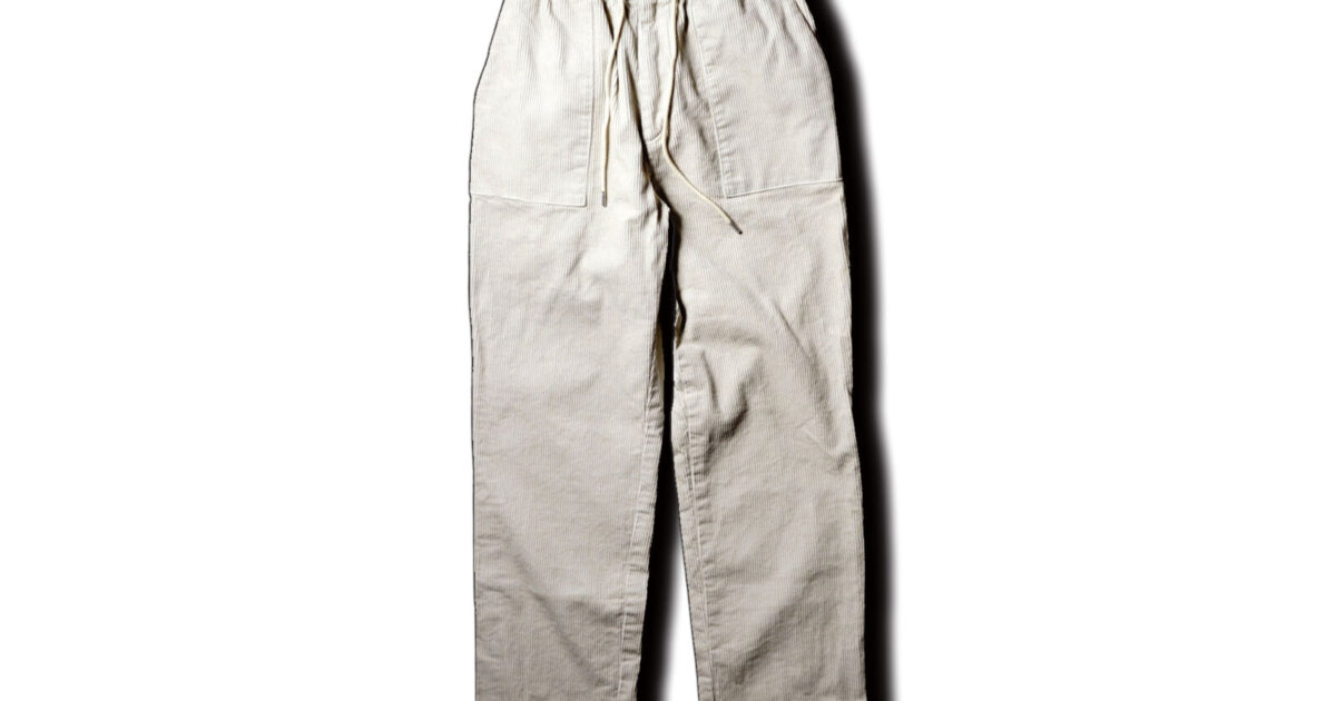 CORDUROY EASY PANTS | ANDFAMILYS KYOTO